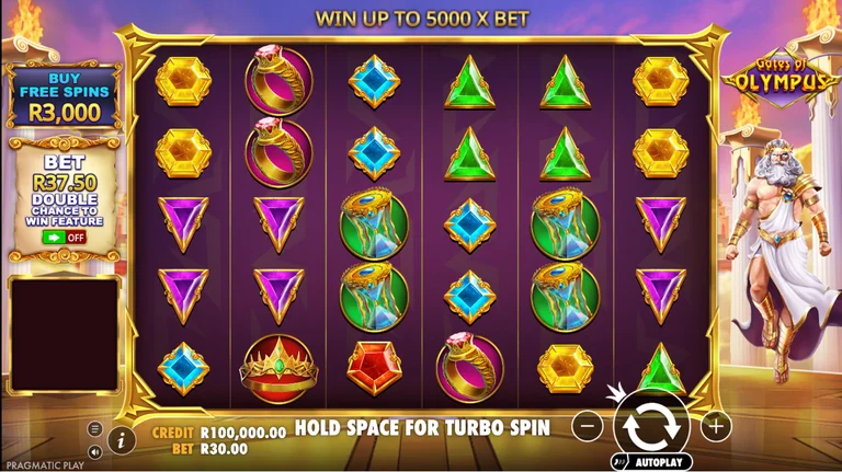 Gates of Olympus gameplay screenshot